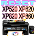 Reset Epson XP520 XP620 XP820 XP860