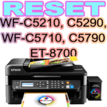 Reset Epson WF-C5210, C5290, C5710, C5790, ET-8700