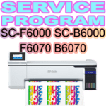 Service program SC-F6000 SC-B6000 B6070 B6070