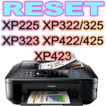 Reset Epson XP225 XP322/325 XP323 XP422/425 XP423