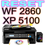 Reset Epson WF2860 XP5100