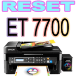 Reset Epson ET7700