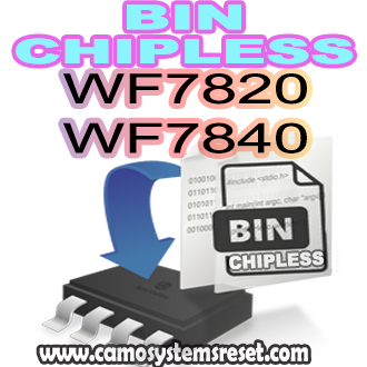Bin Chipless Chip virtual Epson WF-7820, WF-7840, WF-7845 IC DUMP Files