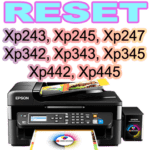 Reset Epson Xp243, Xp245, Xp247, Xp342, Xp343, Xp345, Xp442, Xp445