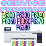 Service program F6300 F6330 F6340 F6350 F6360 F6370 F6380