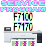 Service program Sc F7100 F7170
