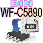 Bin WF-C5890 para reparar error Data file is not found