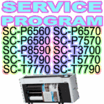 Service program Support tool epson SC-P6500 T3700 P8500 T5790 T7700 + NVRAM series