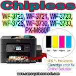 Chipless Chip virtual WF-3720, WF-3721, WF-3723, WF-3725, WF-3730, WF-3733, PX-M680F